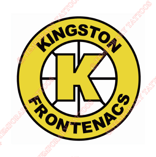 Kingston Frontenacs Customize Temporary Tattoos Stickers NO.7328
